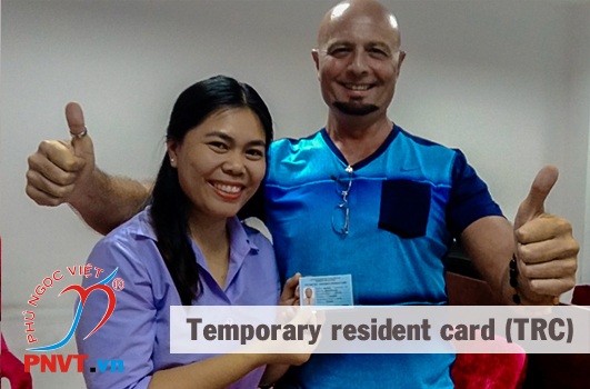 First issuance of Vietnam temporary resident card