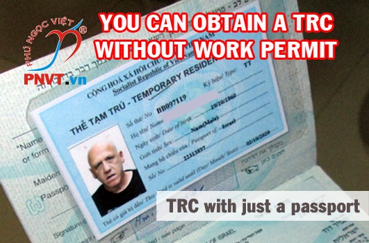 Obtain a temporary residence card with just your passport