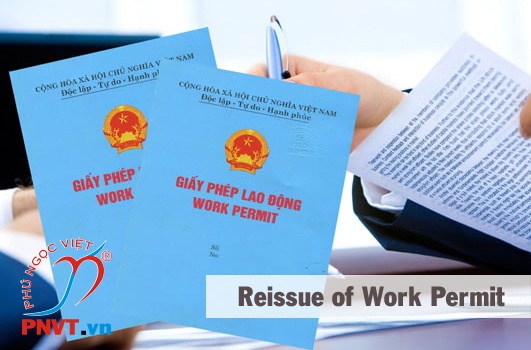 Reissue of work permits for foreigners