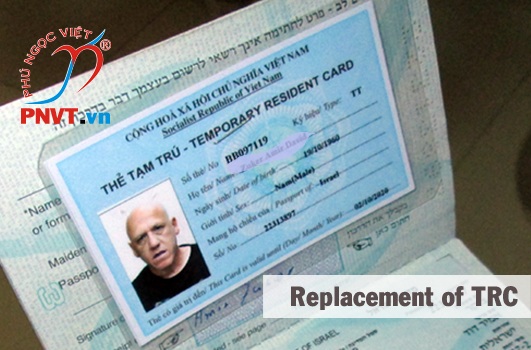 replacement of temporary residence card