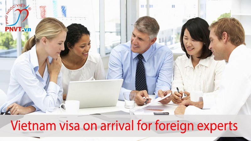 Vietnam visa on arrival for foreign experts