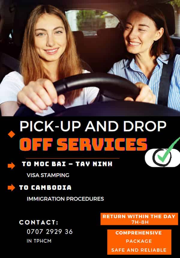 Pick-up and drop-off services